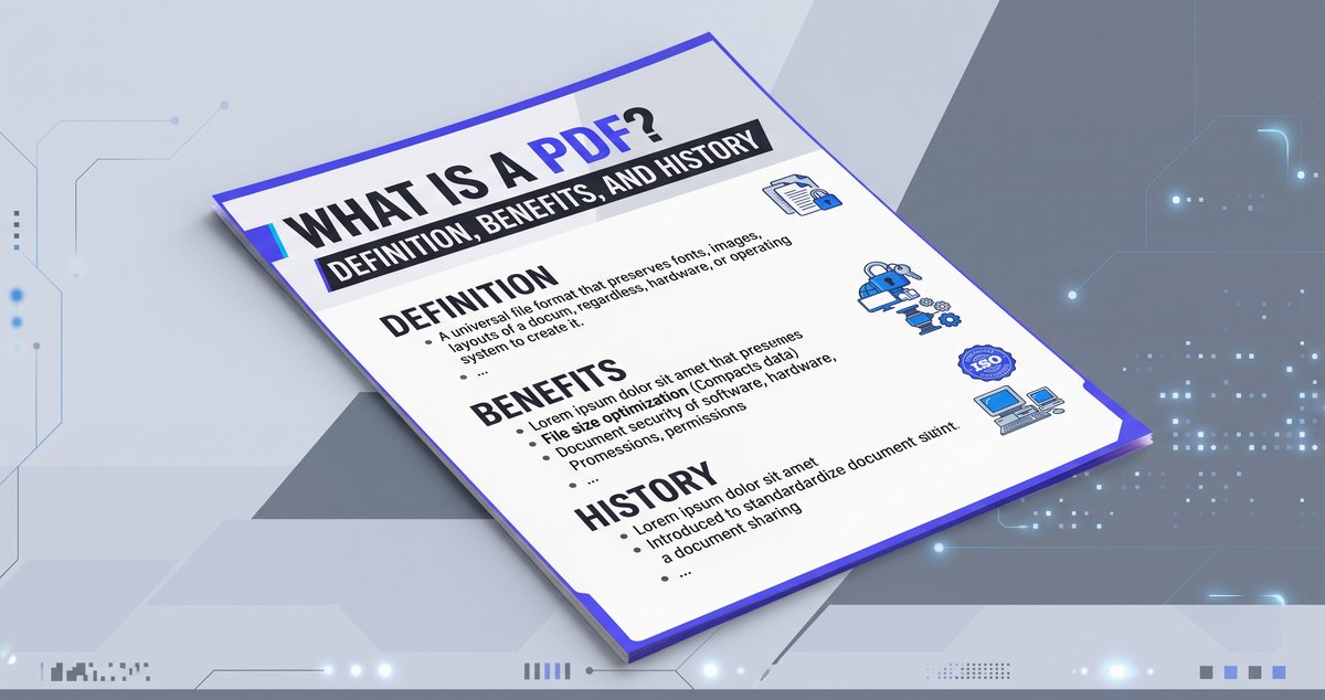 What Is a PDF Definition, Benefits, and History
