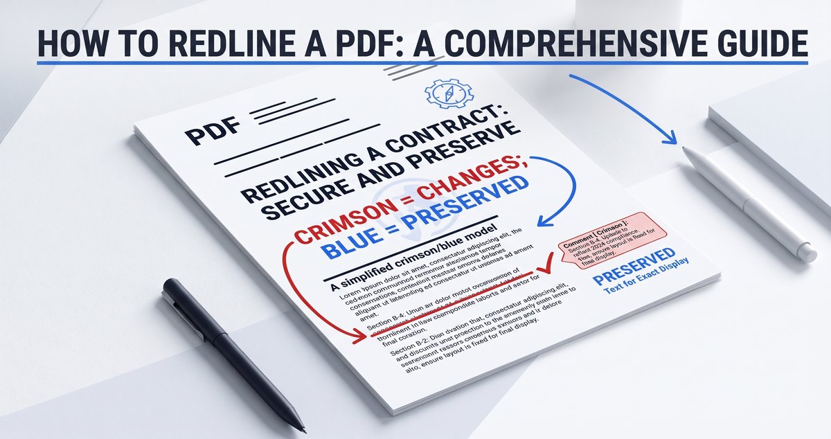 How to Redline a PDF Free in 3 Easy Steps?